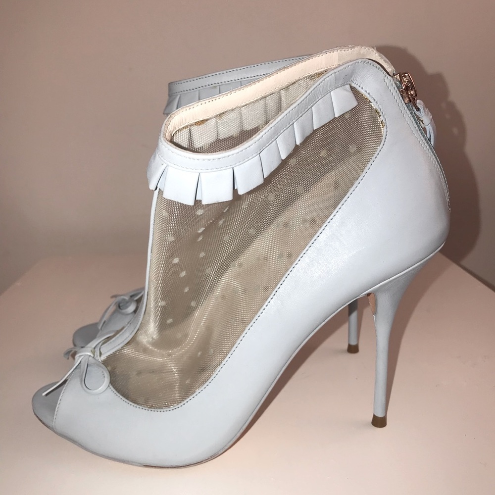 SOPHIA WEBSTER FELICE MESH BOOTIES SIZE40